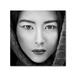 Trademark Fine Art 'Portrait of Icha' Photographic Print on Wrapped Canvas in Black | 35 H x 35 W x 2 D in | Wayfair 1X03343-C3535GG