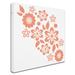 Trademark Fine Art 'Go BoHo 6 Peach' Graphic Art Print on Wrapped Canvas Canvas | 24 H x 24 W x 2 D in | Wayfair ALI13079-C2424GG