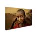 Trademark Fine Art 'Mirada' Photographic Print on Wrapped Canvas Metal | 22 H x 32 W x 2 D in | Wayfair 1X01486-C2232GG