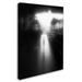 Trademark Fine Art 'The Boy From Nowhere' Graphic Art Print on Wrapped Canvas in Black/White | 19 H x 14 W x 2 D in | Wayfair 1X04053-C1419GG