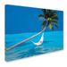 Trademark Fine Art 'Beachy 23' Photographic Print on Wrapped Canvas in White/Black | 35 H x 47 W x 2 D in | Wayfair ALI19136-C3547GG