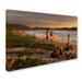 Trademark Fine Art 'Beachy 1' Photographic Print on Wrapped Canvas Canvas | 12 H x 19 W x 2 D in | Wayfair ALI18643-C1219GG