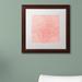 Trademark Fine Art "Seasons" by Kavan & Co Framed Graphic Art Canvas, Wood | 18.75 H x 18.75 W x 0.75 D in | Wayfair ALI0619-W1616MF