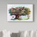 Trademark Fine Art 'Treehouse' Vintage Advertisement on Wrapped Canvas in White | 30 H x 47 W x 2 D in | Wayfair ALI25843-C3047GG