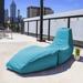 Jaxx Prado Outdoor Bean Bag Chaise Lounge Chair in Blue | 26 H x 29 W x 68 D in | Wayfair 16605160