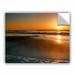 Highland Dunes ArtApeelz Morning Has Broken by Steve Ainsworth Photographic Print Removable Wall Decal Canvas in Orange | Wayfair