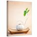 ArtWall Zen New Leaf - Wrapped Canvas Photographic Print Canvas in Brown/Green | 2 D in | Wayfair 0ray099a2436w