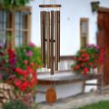 Woodstock Chimes Saturn™ Wind Chime Metal in Black | 47 H x 6 W x 6 D in | Wayfair DCK47