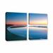 ArtWall Sea & Surf by Steve Ainsworth 3 Piece Photographic Print on Gallery Wrapped Canvas Set Canvas in Blue | 24 H x 36 W x 2 D in | Wayfair