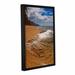 ArtWall Sky, Surf, & Sand by Kathy Yates - Photograph Print Canvas in Blue/Brown | 24 H x 16 W x 2 D in | Wayfair 0yat047a1624f