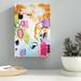 Ivy Bronx It's a Girl Painting Print on Wrapped Canvas in Brown/Gray | 12 H x 8 W x 2 D in | Wayfair LATR6132 33507254