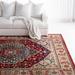 Brown/Red 61 x 0.35 in Area Rug - Lauren Ralph Lauren Ralph Lauren Chloe Flat Weave, , Beige/Red Area Rug | 61 W x 0.35 D in | Wayfair LRL1221B-5