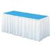 Latitude Run® Table Skirt Polyester in White | 29 D in | Wayfair LDER4453 42477738