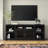 Birch Lane™ Brigantine 85" Fully Assembled TV Stand, Fits TVs Up To 85" Wood in Brown | 34.25 H in | Wayfair C5D996B88CD74DEBAA8D5EFEC0609F14