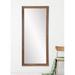 Loon Peak® Full Length Mirror Wood in Brown | 65.5 H x 32 W x 1 D in | Wayfair LOPK5498 42506845