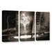 Latitude Run® The White Swan 3 Piece Photographic Print on Wrapped Canvas Set Canvas in White/Brown | 36 H x 54 W x 2 D in | Wayfair