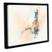 Latitude Run® This Is My Best Side Framed Painting Print Canvas in Black/Blue/Yellow | 14 H x 18 W x 2 D in | Wayfair LTRN6554 30805619