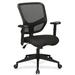 Lorell Mesh Task Chair Upholstered, Nylon in Black/Brown | 35 H x 12.76 W x 25.75 D in | Wayfair 84565