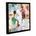 Latitude Run® Changed My Mind 3 Framed Painting Print Canvas in White | 36 H x 36 W x 2 D in | Wayfair LTRN7392 30808441