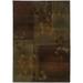 Brown/Green 94.49 x 0.39 in Area Rug - Latitude Run® Hinson Floral Purple/Green Area Rug Polypropylene | 94.49 W x 0.39 D in | Wayfair