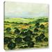 Latitude Run® Broom Croft by Allan Friedlander - Print on Canvas in Gray/Green | 14 H x 14 W x 2 D in | Wayfair LTRN9988 31558385