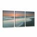 Latitude Run® Atlantic Sunrise No.8 - 3 Piece Wrapped Canvas Photographic Print Canvas in White | 72 H x 36 W x 2 D in | Wayfair LTRN7469 30808644