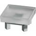 Latitude Run® Kropp Table Soap Dish Metal in Gray | 1.97 H x 3.54 W x 3.54 D in | Wayfair 53E309309FE34C2F95B3DDC741DBF2B0