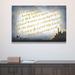 The Holiday Aisle® Three Wise Men - Wrapped Canvas Textual Art Print Canvas, Wood in Black/Gray | 10 H x 15 W x 1.5 D in | Wayfair