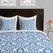Deny Designs Gina 3 Piece Duvet Cover Set Microfiber/Cotton in Blue | King | Wayfair 51477-dlikin