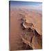 East Urban Home Namibia Namib-Naukluft NP 'Aerial View of Transverse Sand Dune Pattern' - Photograph Print on Canvas in White | Wayfair