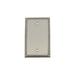 Nostalgic Warehouse Egg & Dart Blank Wall Plate in Gray | 4.88 H x 3.13 W x 0.38 D in | Wayfair 720057