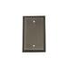 Nostalgic Warehouse Egg & Dart Blank Wall Plate in Gray | 4.88 H x 3.13 W x 0.38 D in | Wayfair 719841