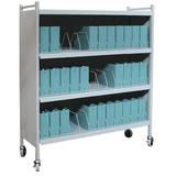 Omnimed Big Beam Large 36 Cap File Cart Metal in Brown | 55.13 H x 49.75 W x 17 D in | Wayfair 261333-BG