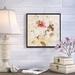 Ophelia & Co. Spring Roses IV Framed Painting Print on Wrapped Canvas in White | 36 H x 36 W x 2 D in | Wayfair OPCO2962 39853169