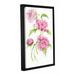 Ophelia & Co. 'Floral Delight III' Framed Print on Canvas in Green/Pink | 12 H x 8 W x 2 D in | Wayfair OPCO3221 39854368