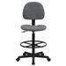 Offex Drafting Chair, Size 38.25 H x 20.0 W x 20.0 D in | Wayfair OF-BT-659-GRY-GG