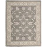 Gray 30 x 0.5 in Area Rug - Ophelia & Co. Deeksha Pewter Area Rug Wool | 30 W x 0.5 D in | Wayfair OPCO4576 42299358