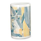 Popular Bath Shell Rummel Butterfly Tumbler Resin in Blue/Gray/Yellow | Wayfair 842142