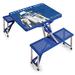 ONIVA™ NBA Plastic/Resin Camping Outdoor Table Plastic/Metal in Blue/Gray | 26.25 H x 53 W x 33.75 D in | Wayfair 811-00-139-035-14