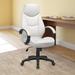 Orren Ellis Cipriano Executive Chair Upholstered in Gray | 48 H x 25.75 W x 28.5 D in | Wayfair ORNE2011 41513578