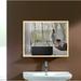 Orren Ellis Mateo LED Bathroom/Vanity Mirror Metal | 30 H x 36 W x 1.1 D in | Wayfair 6B662844CB7A47BC92A4A3FD3D53538B