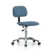 Perch Chairs & Stools Drafting Chair Aluminum/Upholstered in Blue | 27.5 H x 24 W x 24 D in | Wayfair LBBAC1-BNEF