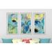 Red Barrel Studio® Fresh Teal Flowers II' Acrylic Painting Print Multi-Piece Image on Acrylic in Blue/Green | 33.5 H x 52.5 W x 1 D in | Wayfair