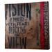 "A Terrible View" by Rodney White Vintage Advertisement on Wrapped Canvas in Black/Brown | 24 H x 24 W x 1.5 D in | Wayfair SC1352424-RW