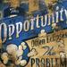 "Opportunity" by Rodney White Vintage Advertisement on Wrapped Canvas whiteCanvas | 36 H x 36 W x 1.5 D in | Wayfair SC0293636-RW