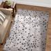 Gray 31.2 x 0.63 in Area Rug - Langley Street® Elsberry Floral Handmade Tufted Wool Dove Area Rug Wool | 31.2 W x 0.63 D in | Wayfair