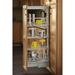 Rev-A-Shelf Adjustable Pantry System for Tall Pantry Cabinets Steel in Gray | 71 H x 4.12 W x 21.6875 D in | Wayfair 5758-04-CR-1