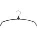 Rebrilliant Rubberized Ultra Thin Metal Non-Slip Hanger for Dress/Shirt/Sweater Metal in Black | 8.75 H x 16 W in | Wayfair REBR3384 41077815