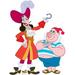 Advanced Graphics Captain Hook & Mr. Smee/Disney Jake & Neverland Pirates Cardboard Standup | 66 H x 5 W x 10 D in | Wayfair 1209