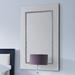 Rosdorf Park Modern & Contemporary Accent Mirror Metal | 40 H x 24 W x 1.5 D in | Wayfair ROSP3461 40243778